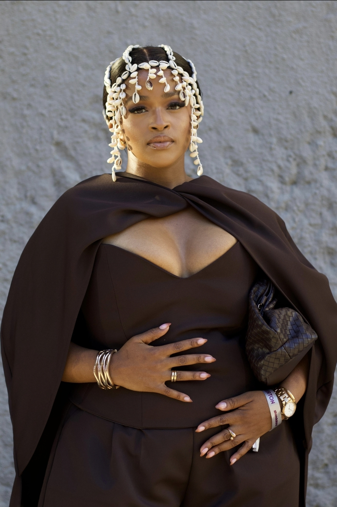  ZanBlack| Cowrie Shell Headpiece 