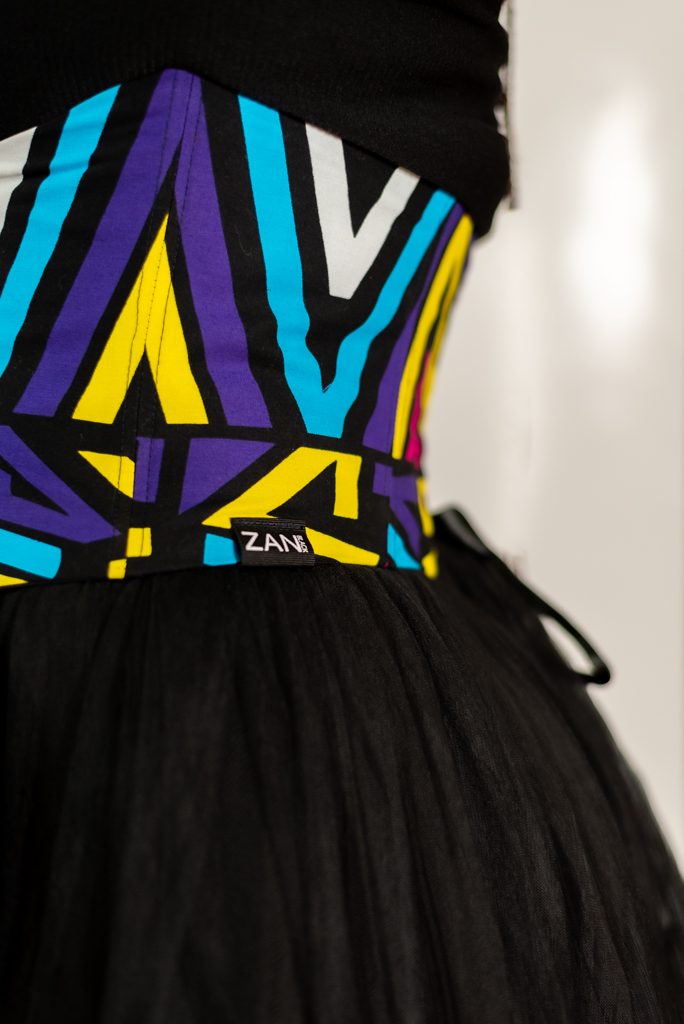 Tulle Skirt - Back View by ZanBlack